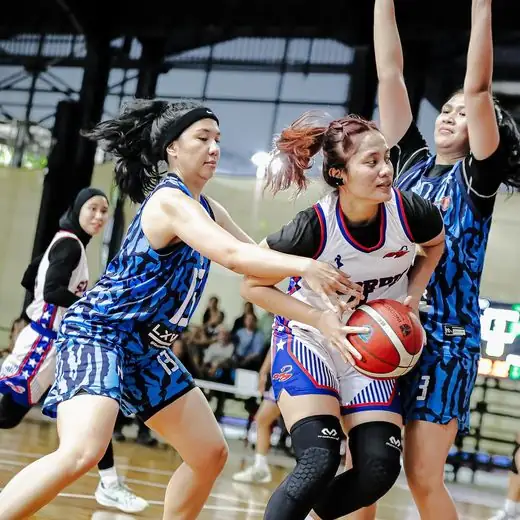 Women's league basketball game at Filari Sport Center
